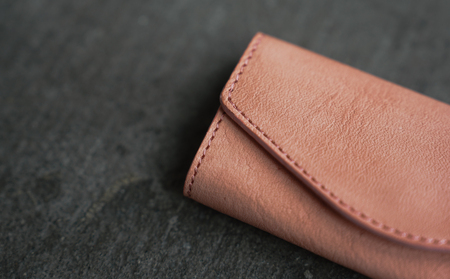 [Botanical Leather] キーケース (カラー：桜染め(ピンク))_0089-008-T06-2