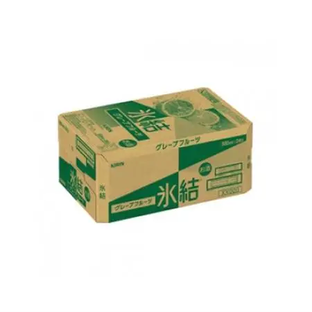 キリン 氷結 グレープフルーツ チューハイ 500ml 1ケース (24本)_酒・アルコール リキュール・洋酒  _【1612562】