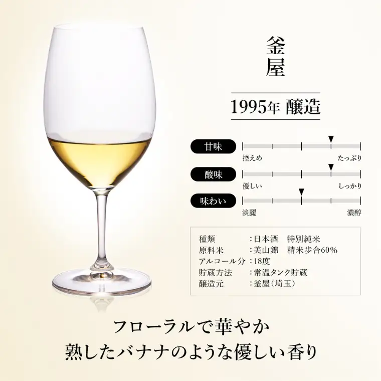 古昔の美酒 釜屋　180ml（古酒）　【お酒】