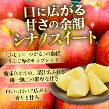 【27年4月より順次発送】平均糖度13度以上! シナノスイート 約10kg おもてなし用 クール便_果物・フルーツ りんご  リンゴ 林檎_【配送不可地域：離島・沖縄県】【1611737】