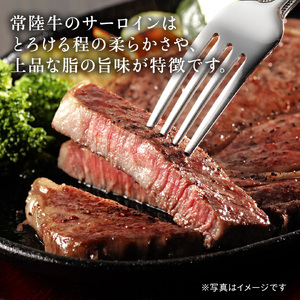 【 常陸牛 】サーロイン ステーキ 600g  茨城県 黒毛和牛 和牛 牛肉 ブランド牛 A4 A5 冷凍 ステーキ 肉 黒毛 サーロインステーキ 国産牛 誕生日 お祝い (AP004)