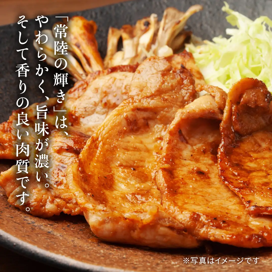 【 常陸の輝き 】豚ロース 味噌漬け 600g （ 100g × 6枚 ）豚肉 ブランド豚 茨城県 銘柄豚 味噌 冷凍 人気 おすすめ  (AP006)