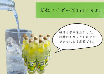 新姫サイダー250ml×9本入【frsn0026A】