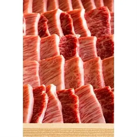 三河牛(黒毛和種)A5等級　さんかくバラ焼肉用 830g　【配送不可地域：離島】【1200677】