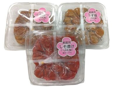 家庭用梅干し3パックセット【snby0029】