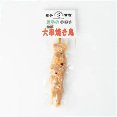 おつまみ大串3種5本セット(焼鳥2本、焼豚2本、鶏つくね棒1本)_惣菜・加工品   _【1613511】