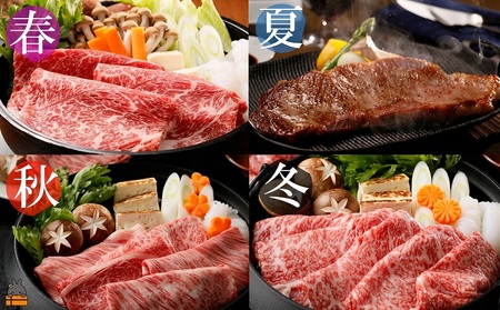 《和牛日本一獲得》5等級 これが!!鹿児島黒牛定期便 （年間4回お届け） ( 5等級 黒牛 黒毛和牛 牛肉 鹿児島 日本一 全国和牛能力共進会 徳之島 奄美 鹿児島 ステーキ すき焼き 定期便 ウデスライス サーロイン カタロース リブロース JA食肉かごしま )