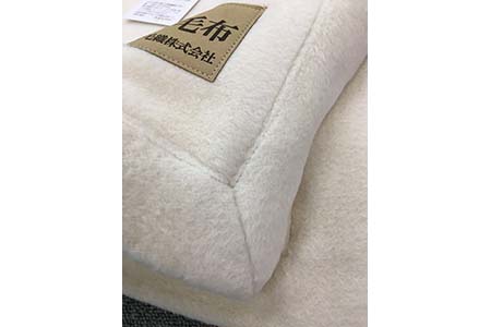 エジプト超長綿 綿毛布 シングル 140×200cm C555S ナチュラル系 [4577]