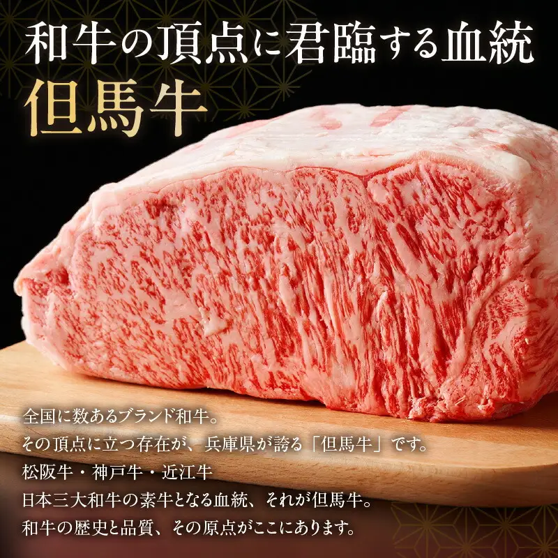 但馬牛 ランプステーキ イチボステーキ 食べ比べ セット (4枚入り) 合計500g 牛肉 ステーキ  73-05