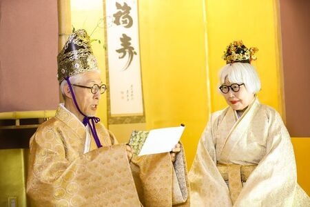 わくや金色天平婚 体験 2名様 /宮城県 涌谷町 東北 結婚式 撮影 フォトウェディング 体験 プロポーズ ハレの日【fushigi001】