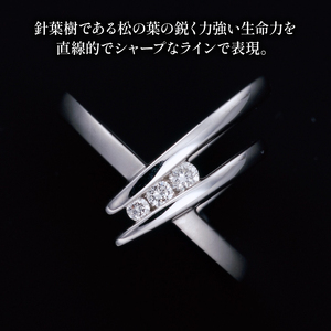 ダイヤモンド ジュエリー リング アクセサリー パイナス シリーズ HARA RING 宝石 宝飾品 プラチナ 指輪 karati セスタディカラッチジャパン KARATI 沼津市 国内 製造 インデックス