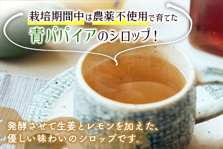 酵素の王様青パパイア酵素シロップ 1000ml サイズ 国産 ヘルシー【B656】