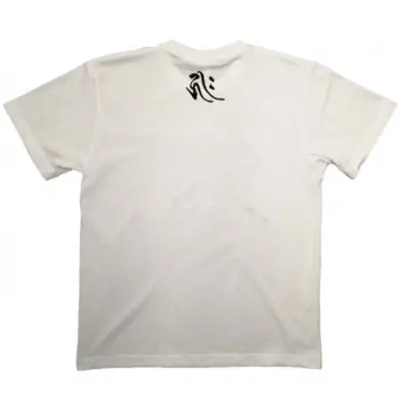 手描きTシャツ 仏画 十一面千手観音 白 (半袖 Mサイズ)【1615158】