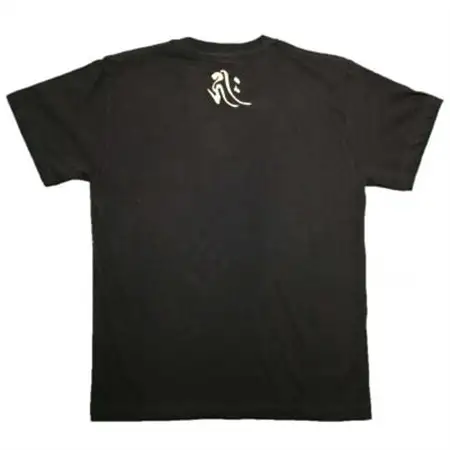 手描きTシャツ 仏画 十一面千手観音 黒 (半袖 Sサイズ)【1615163】