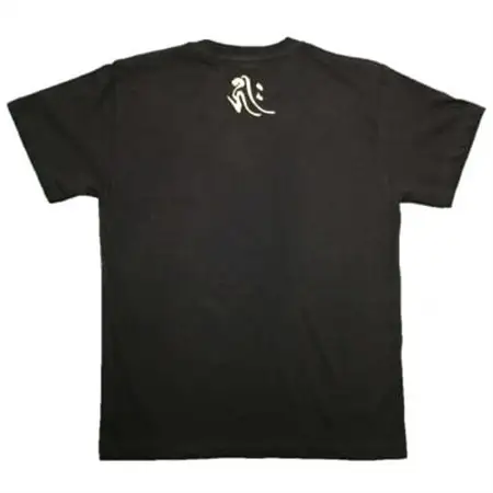 手描きTシャツ 仏画 阿弥陀如来 黒 (半袖 Mサイズ)【1615553】