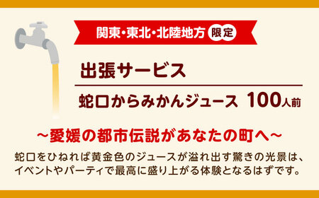 みかん ジュース 蛇口からみかんジュース 100人前 関東・東北・北陸地方限定 オレンジジュース BJAZ008