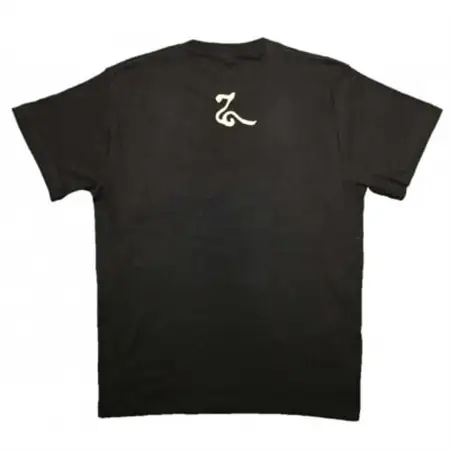 手描きTシャツ 仏画 六地蔵 黒 (半袖 Lサイズ)【1615577】