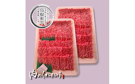 鳥取和牛モモ焼肉　冷凍500g×2_T2600319