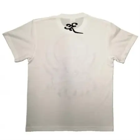 手描きTシャツ 仏画 薬師如来 白 (半袖 Mサイズ)【1615654】