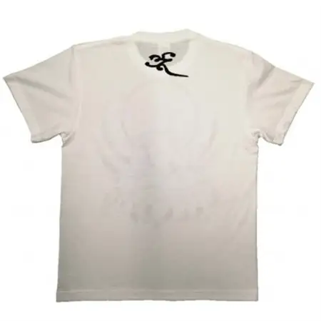 手描きTシャツ 仏画 薬師如来 白 (半袖 Lサイズ)【1615659】