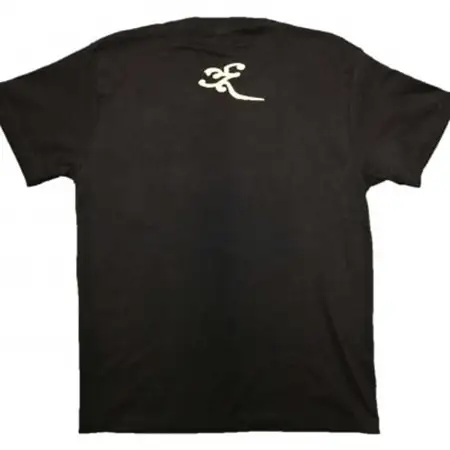 手描きTシャツ 仏画 薬師如来 黒 (半袖 Sサイズ)【1615665】