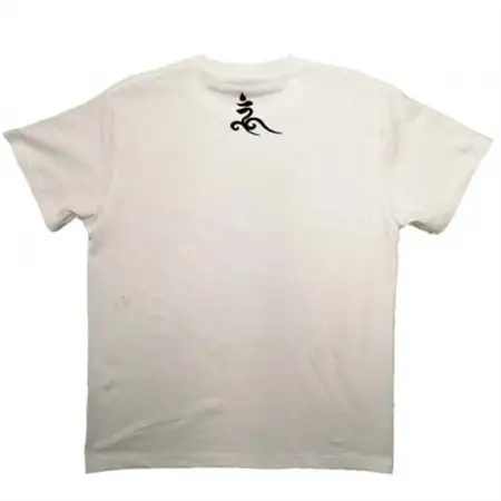 手描きTシャツ 仏画 馬頭観音 白 (半袖 Sサイズ)【1615690】