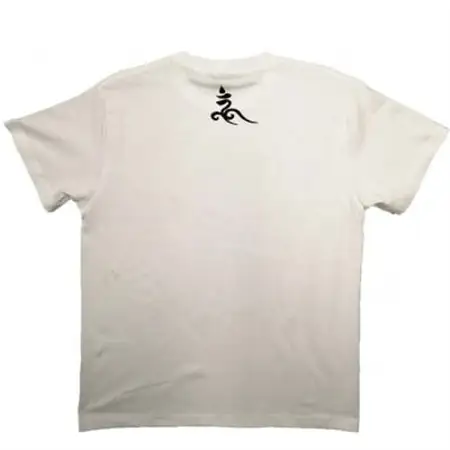 手描きTシャツ 仏画 馬頭観音 白 (半袖 Lサイズ)【1615698】