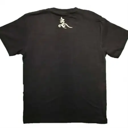 手描きTシャツ 仏画 馬頭観音 黒 (半袖 Sサイズ)【1615703】