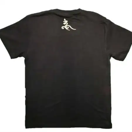 手描きTシャツ 仏画 馬頭観音 黒 (半袖 Lサイズ)【1615707】