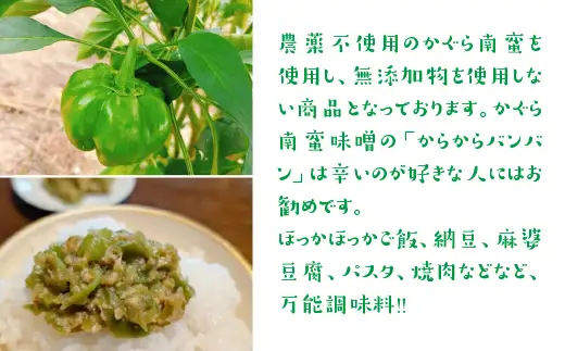 かぐら南蛮味噌セット　【07208-0547】