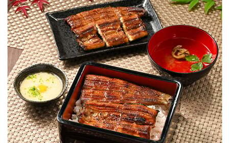 国産 新仔うなぎの蒲焼きと肝吸・特製とろろセット うなぎ 蒲焼 冷凍 丑の日 栃木県壬生町◇