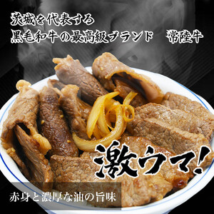 UF04  国産ブランド牛 常陸牛 モモ・バラ 600ｇ（モモ300g+バラ300g）A4 A5ランク 焼肉用二種盛り合わせ 牛肉 冷凍 BBQ 高級 贈答 贈り物 ギフト