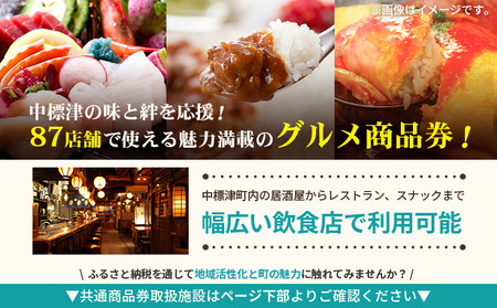 【中標津飲食】 共通商品券 3,000円分 中標津飲食業連合会【8100101】