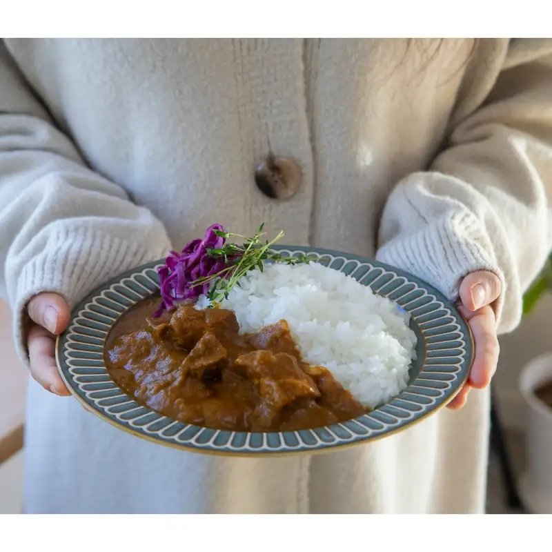 【自家用 化粧箱なし】妊婦さんたちのために野菜とフルーツで作ったポークカレー 6食セット【092D-025】