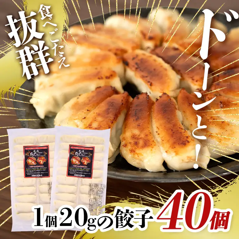 美ら島あぐー餃子 40個セット 20個入×2パック 絶品 こだわり 豚 肉 国産 ごはん おかず お弁当 冷凍 ぎょうざ ギョウザ 小分け BBQ ギョーザ 惣菜 晩酌 ギフト 手作り 生餃子 豚肉 冷凍食品 おつまみ 冷凍餃子 ブランド豚 総菜 中華 焼き餃子 沖縄県 糸満市 61-24