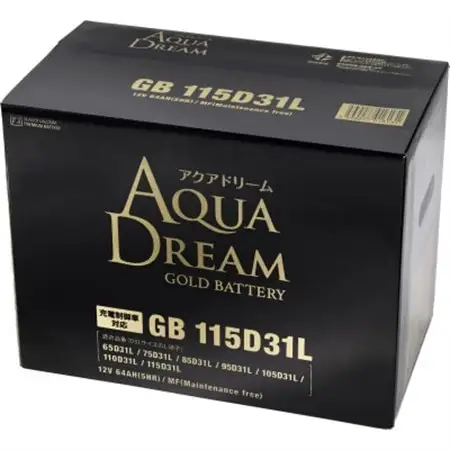 AQUADREAM GOLD 自動車始動用バッテリー 充電制御車対応  115D31L 1個_家電製品 アウトドア・カー用品  _【配送不可地域：沖縄県】【1608304】