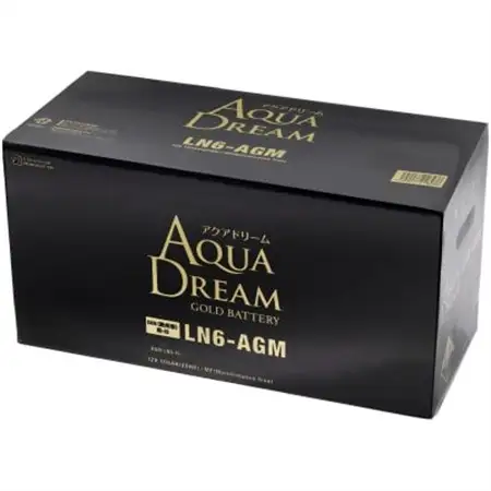 AQUADREAM GOLD 自動車始動用バッテリー 欧州車用 LN6 AGM 1個_家電製品 アウトドア・カー用品  _【配送不可地域：沖縄県】【1608379】