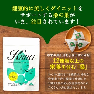 a1014 さつま桑茶 (30包)【わくわく園】 姶良市 桑の葉 桑茶 国産 無農薬 健康茶 ハーブ マルベリー ノンカフェイン
