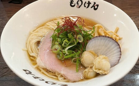 盛田軒のホタテのバターしょうゆラーメン（麺＆スープ4食セット）　【11100-1391】