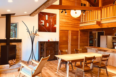 ツリーハウスのある一棟貸別荘 HoToLo /// 奈良県 曽爾村 一棟貸し 貸別荘 宿泊 旅行 貸切 1日1組限定 ツリーハウス