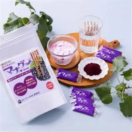 カシスの機能性表示食品 マナグー 30日分×12袋_惣菜・加工品   _【1619099】