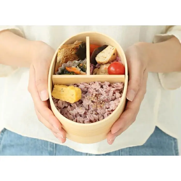 紀州漆器 曲げわっぱ まげわっぱ 弁当箱 へのへのもへじ［YS92］