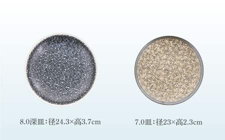 【美濃焼】シーズ seedsシリーズ 6点セット【カネ定製陶】　うつわ プレート セット[MEI118]