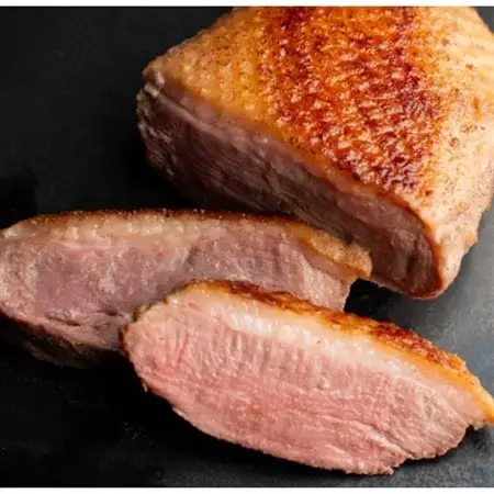 かすみ鴨むね肉のロースト2パックとブラッドオレンジ胡椒セット_肉 鴨肉  かも カモ ダック  調味料   _【配送不可地域：離島】【1619013】