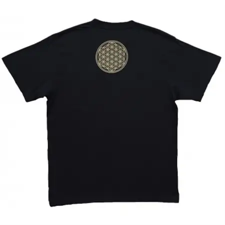 Tシャツ フラワー・オブ・ライフ 姫川薬石 ネイビー (半袖 160サイズ)【1619388】