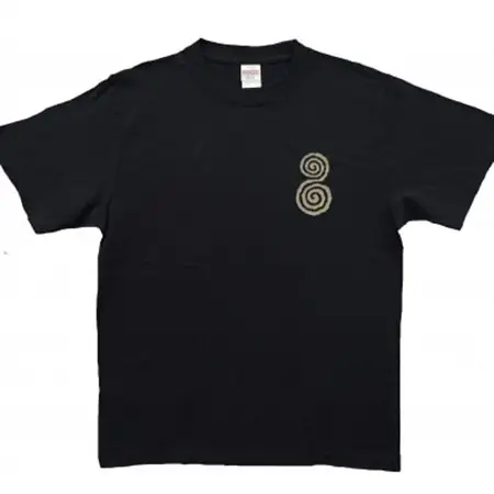 Tシャツ ふとまに 太占 姫川薬石 ネイビー (半袖 150サイズ)【1619398】