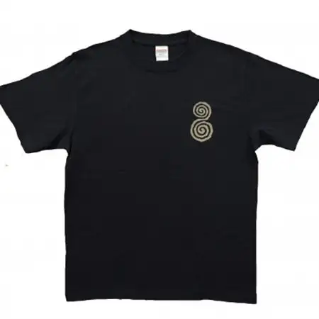 Tシャツ ふとまに 太占 姫川薬石 ネイビー (半袖 160サイズ)【1619399】