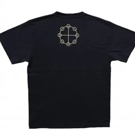 Tシャツ カタカムナ 姫川薬石 ネイビー (半袖 150サイズ)【1619450】