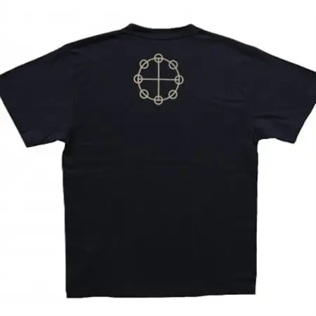 Tシャツ カタカムナ 姫川薬石 ネイビー (半袖 160サイズ)【1619455】