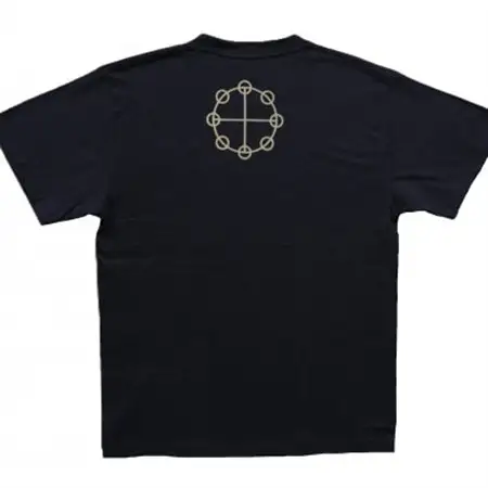 Tシャツ カタカムナ 姫川薬石 ネイビー (半袖 Mサイズ)【1619461】
